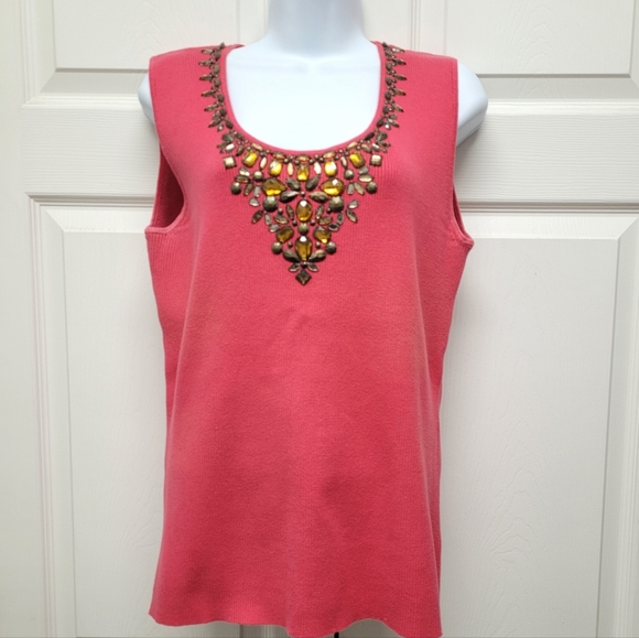 Ruby Rd Jewel Embellished Sweater - Picture 3 of 6